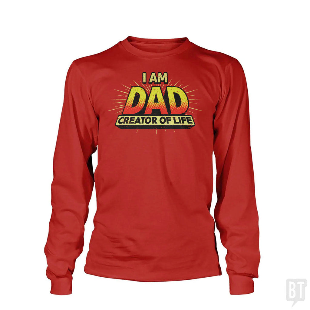 Dad - Creator of Life Long Sleeve