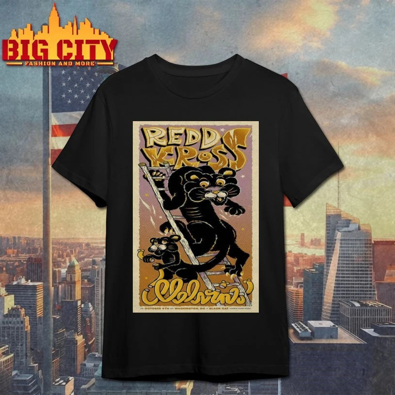 Redd Kross x Melvins Event Black Cat Washington, DC October 4 2025 Poster shirt