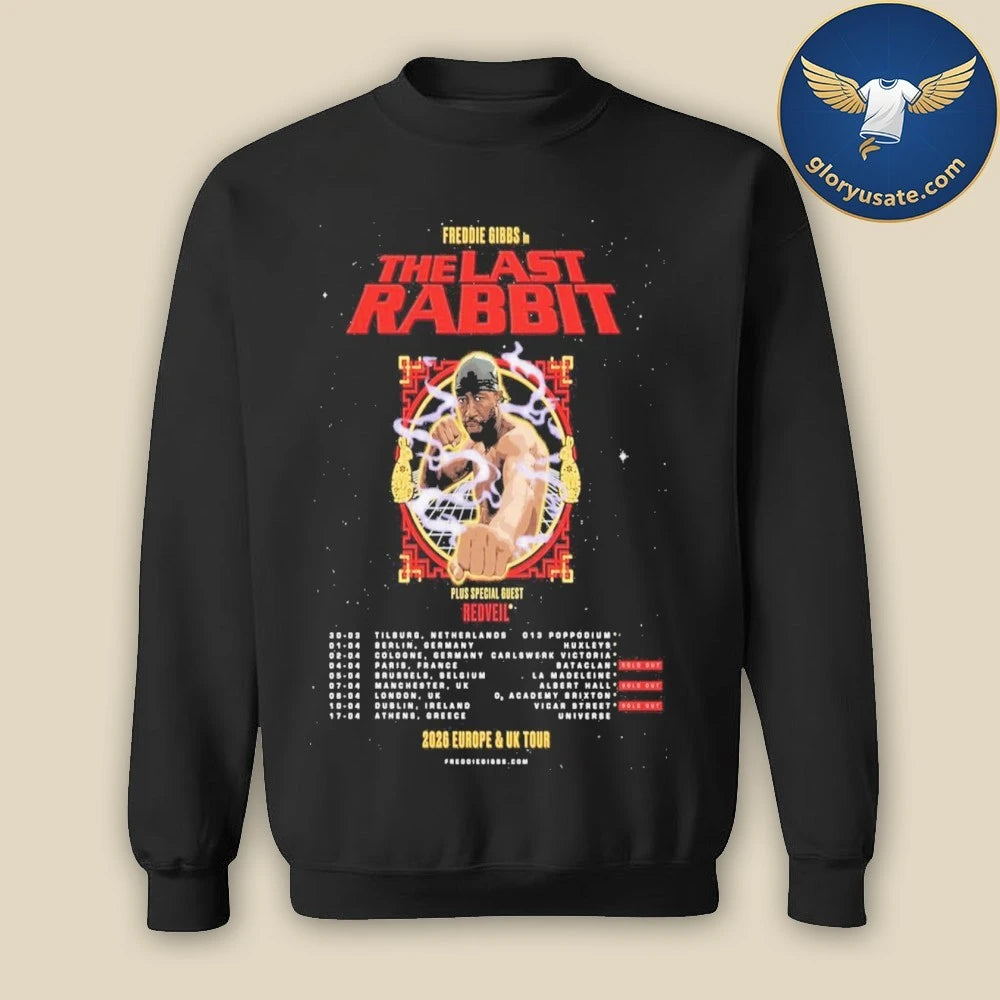 Redveil Europe &amp; UK Tour 2026 Poster Shirt