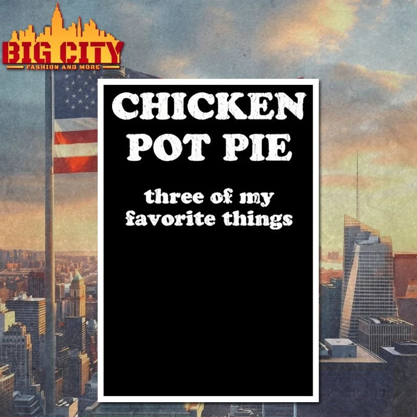 Reed Timmer Wearing Chicken Pot Pie Three Of My Favorite Things shirt