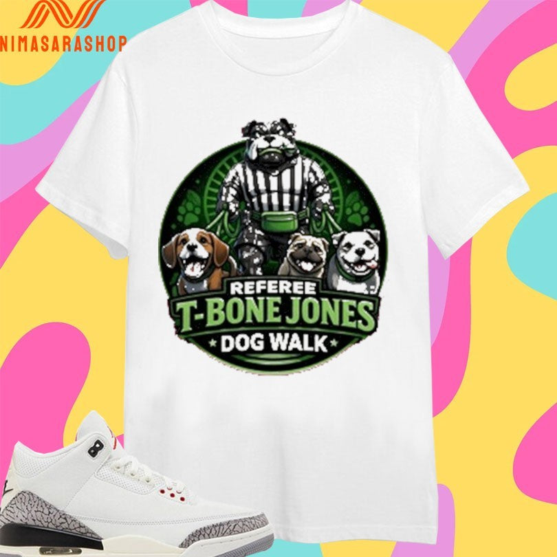 Referee T-Bone Jones Dog Walk Logo Shirts