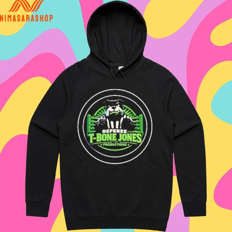Referee T-Bone Jones Productions Logo Shirts