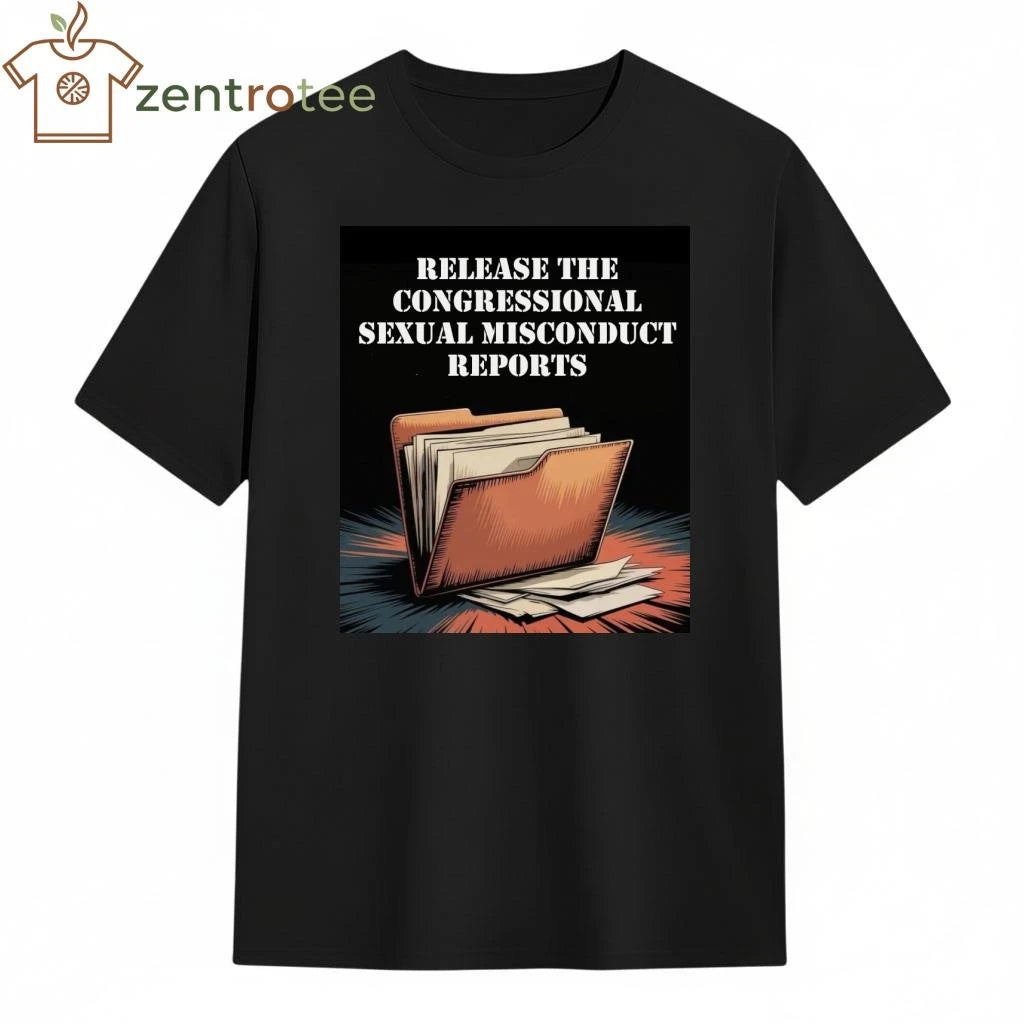 Release the congressional sexual misconduct reports tee