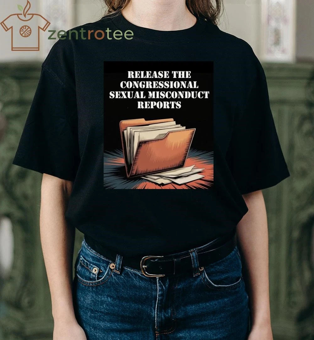 Release the congressional sexual misconduct reports tee