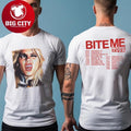 Renee Rapp Bite Me Tour 2025 White Photo Tour Tee Merch Shirt