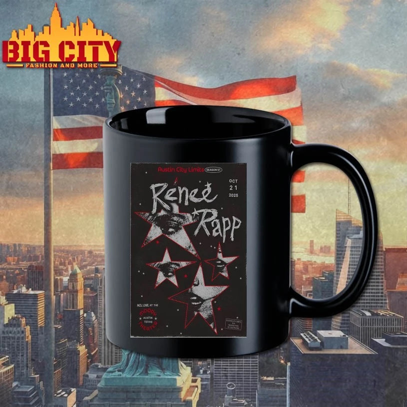 Renee Rapp Oct 21 2025 Austin City Show Poster Shirt