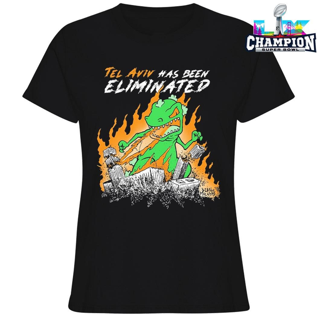 Reptar Tel Aviv Has Been Eliminated Shirt