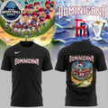 Republica Dominicana 2026 World Baseball Classic Cartoon Hoodie T-Shirt