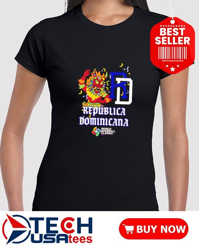 República Dominicana 2026 World Baseball Classic logo shirt