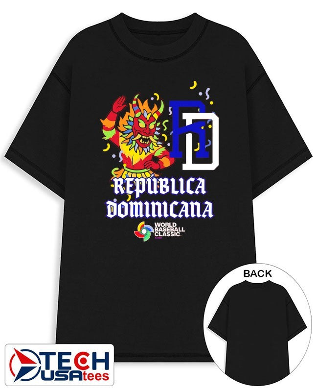 República Dominicana 2026 World Baseball Classic logo shirt