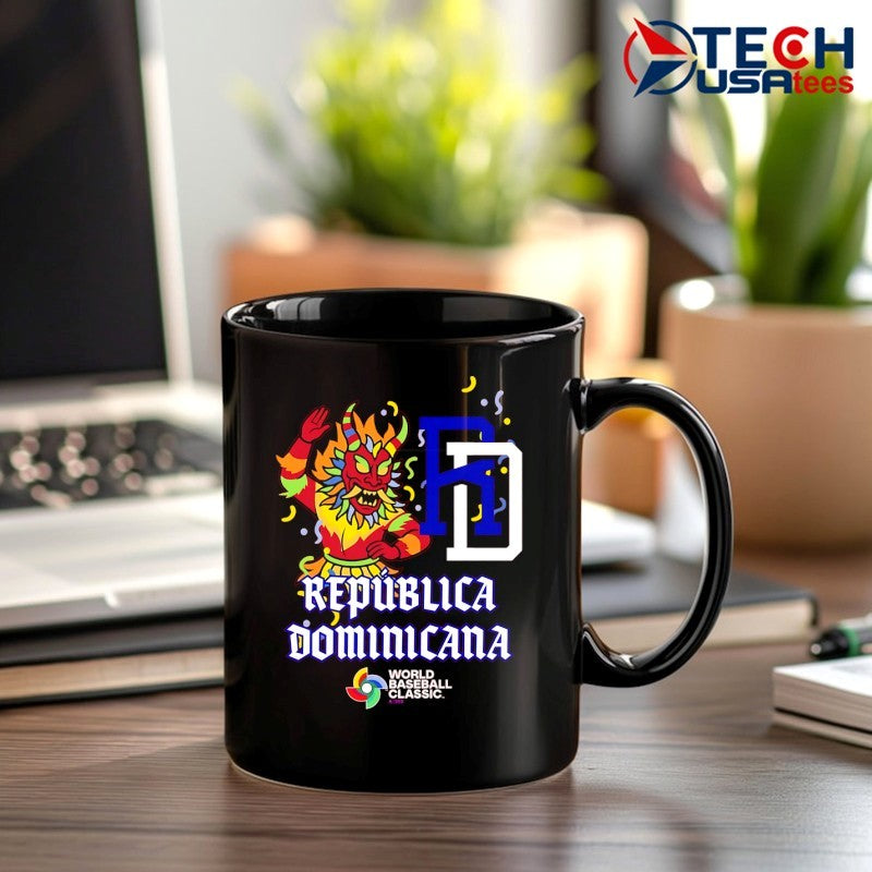 República Dominicana 2026 World Baseball Classic logo shirt