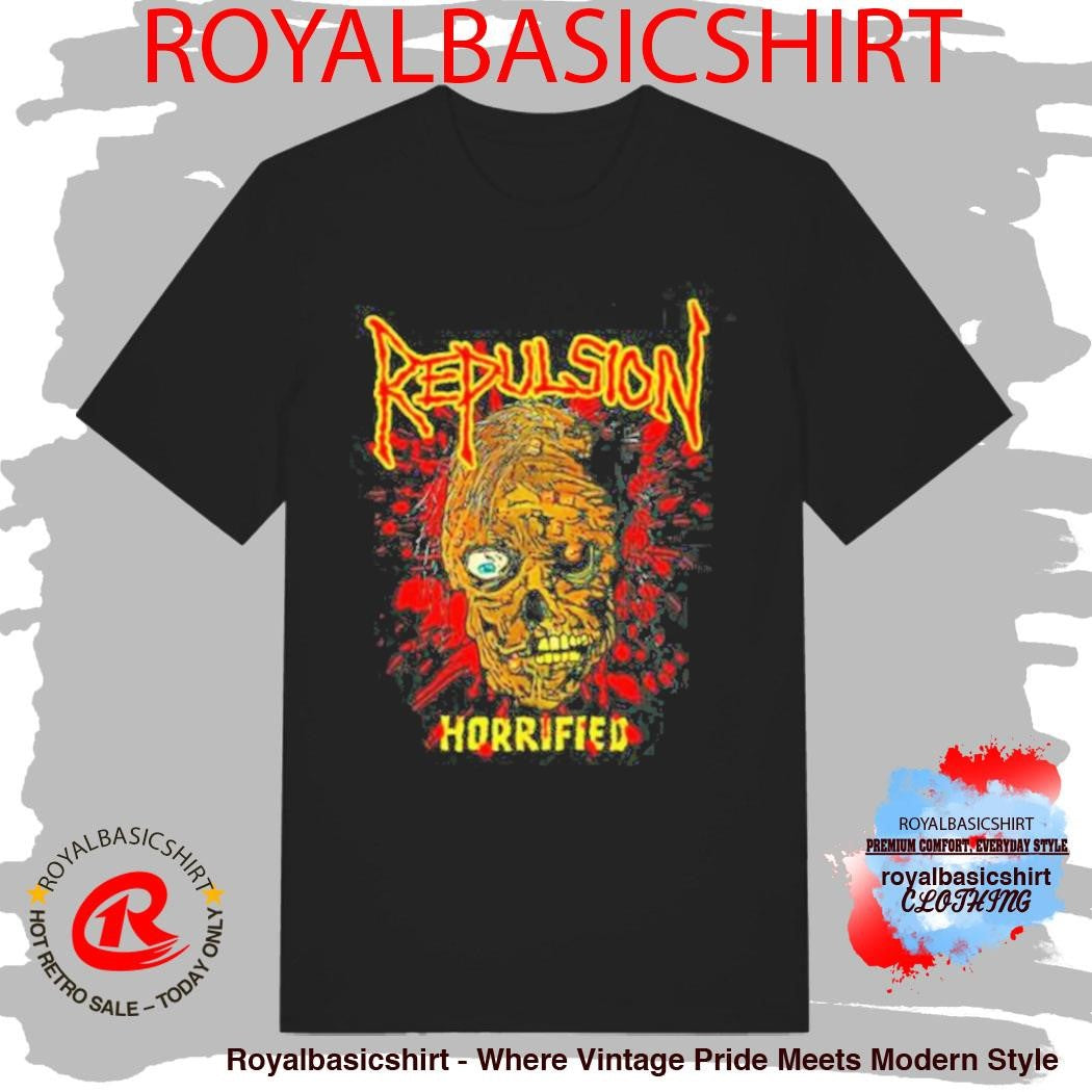 Repulsion Horrified W Backprint T-Shirt