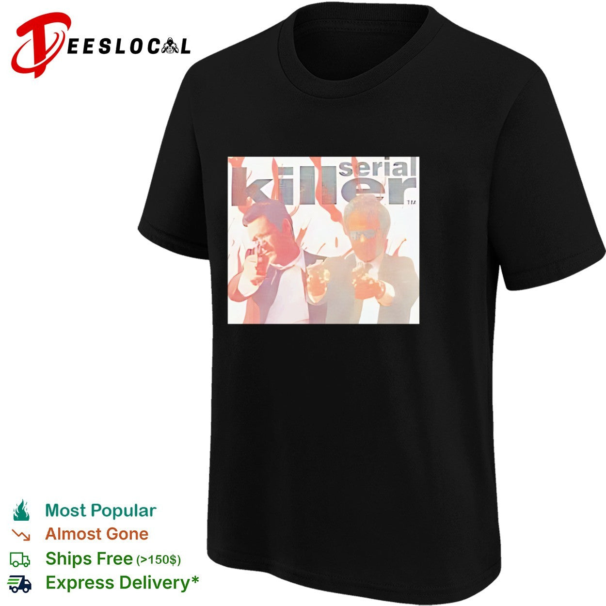 Reservoir Dogs Mr White Mr Blonde serial killer Tarantino film aesthetic shirt