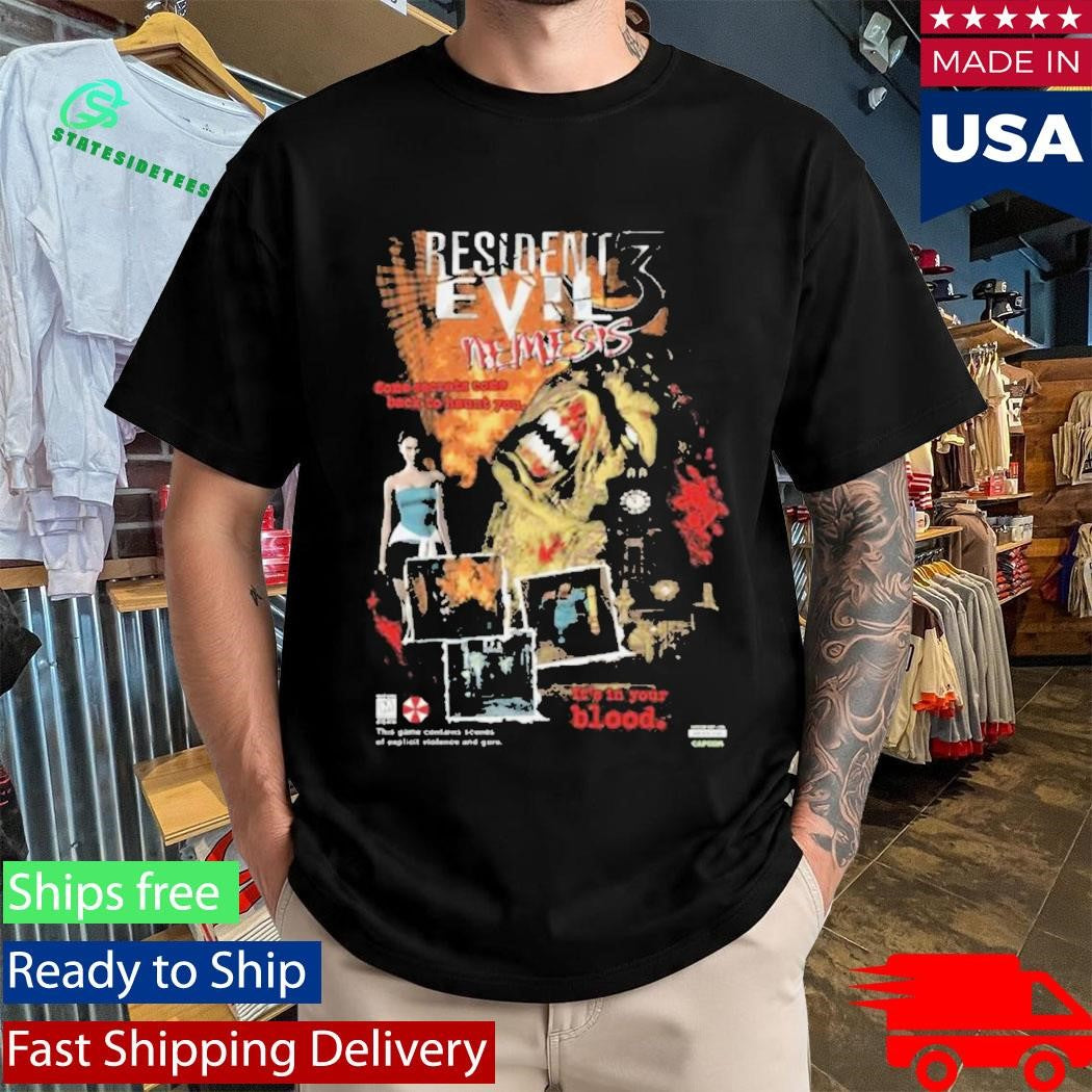 Resident Evil 3 Return To Raccoon City Shirt