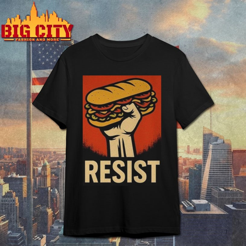Resist DC Sandwich Thrower Anti Trump Shirt