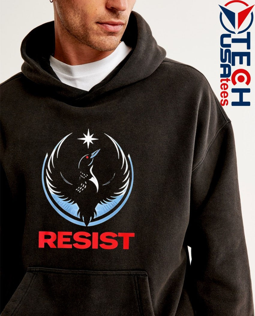 Resist Minnesota Rebel Loon logo shirt