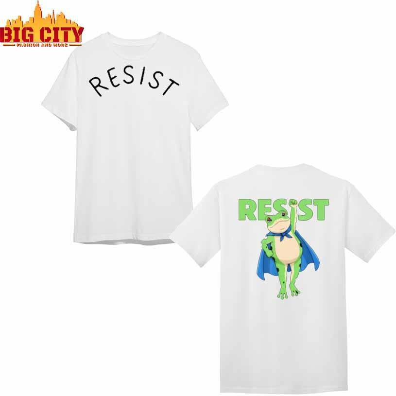 Resist Portland 2025 Frog Empower Justice Equality Art Shirt