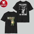Resist Rage Against The Machine Portland Frog Protest Shirt