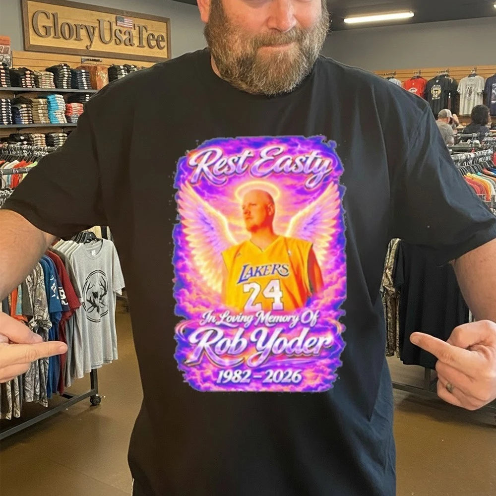 Rest Easty In Loving Memory Of Rob Yoder 1982 2026 Shirt