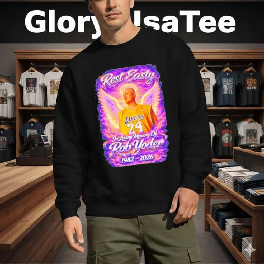 Rest Easty In Loving Memory Of Rob Yoder 1982 2026 Shirt
