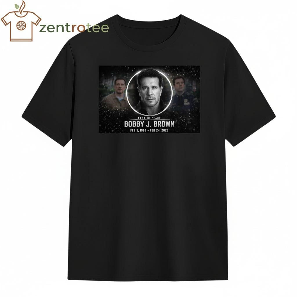 Rest In Peace Bobby J. Brown 1963 2026 tee