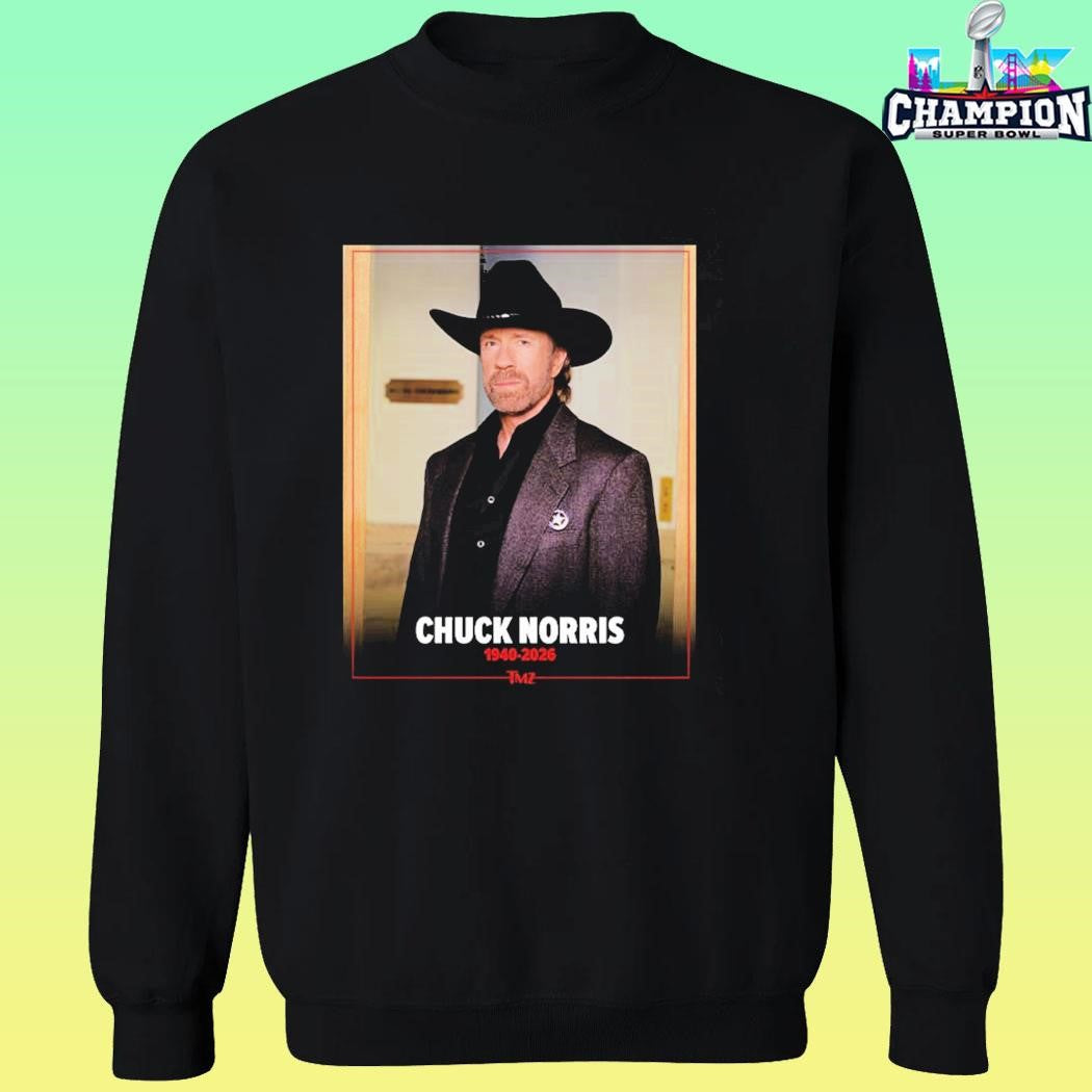 Rest In Peace Chuck Norris 1940 2026 Dead At 86 Shirt