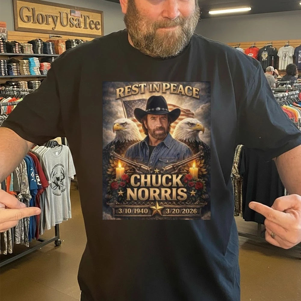 Rest In Peace Chuck Norris 1940 2026 Shirt