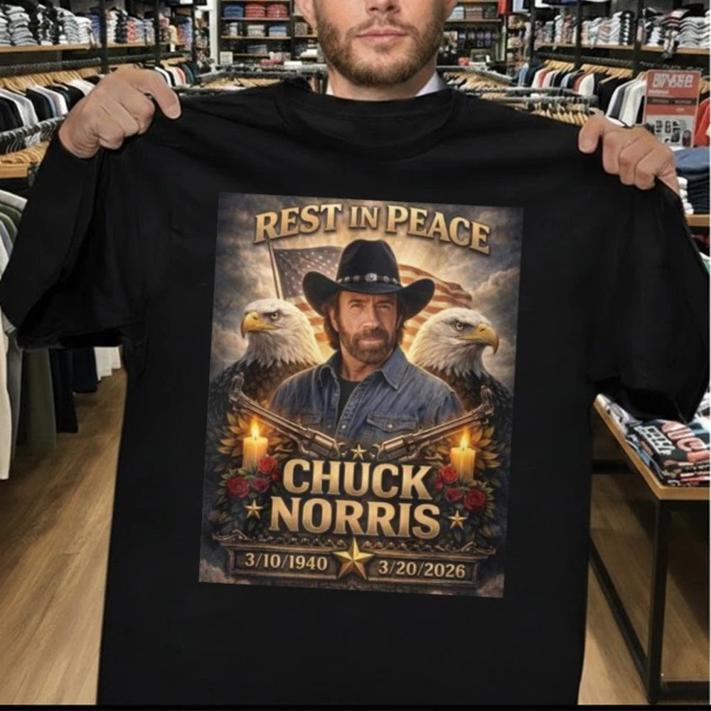 Rest In Peace Chuck Norris 1940 2026 Shirt