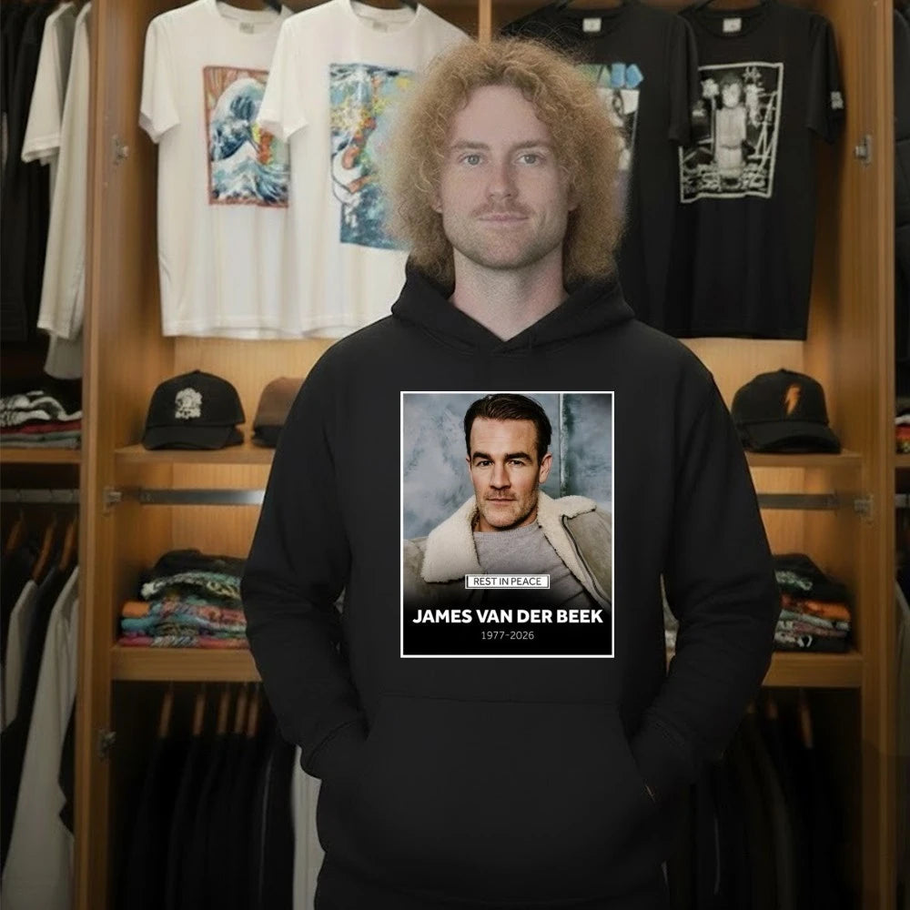 Rest In Peace James Van Der Beek 1977-2026 Shirt