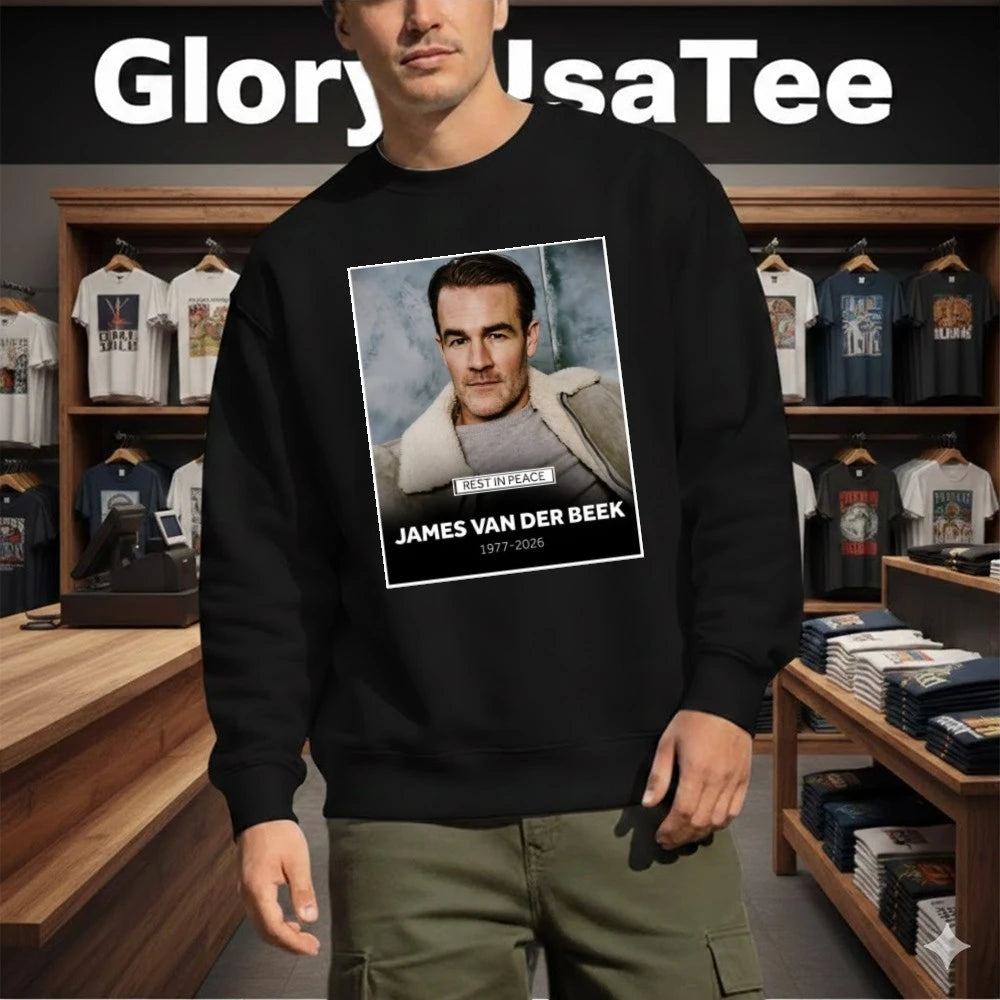 Rest In Peace James Van Der Beek 1977-2026 Shirt