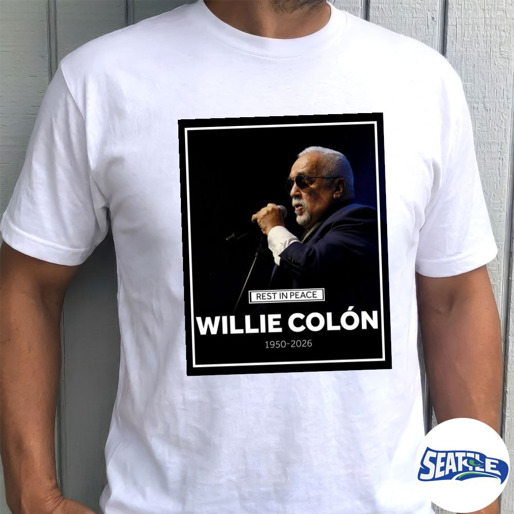 Rest In Peace Willie Colon 1950-2026 Poster shirt