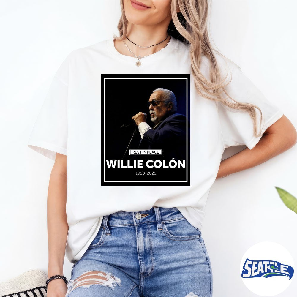 Rest In Peace Willie Colon 1950-2026 Poster shirt