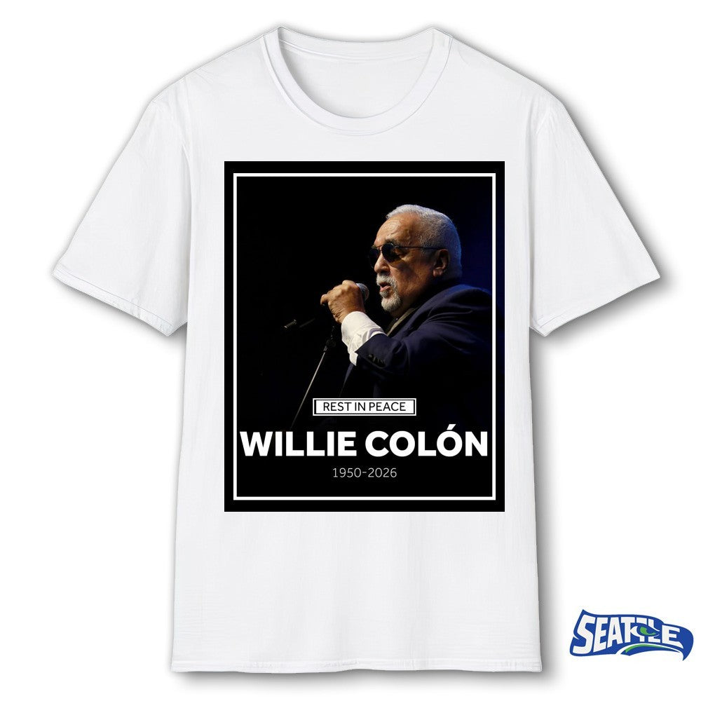 Rest In Peace Willie Colon 1950-2026 Poster shirt