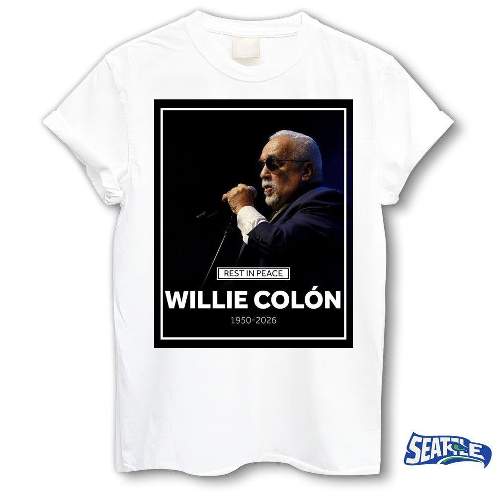 Rest In Peace Willie Colon 1950-2026 Poster shirt