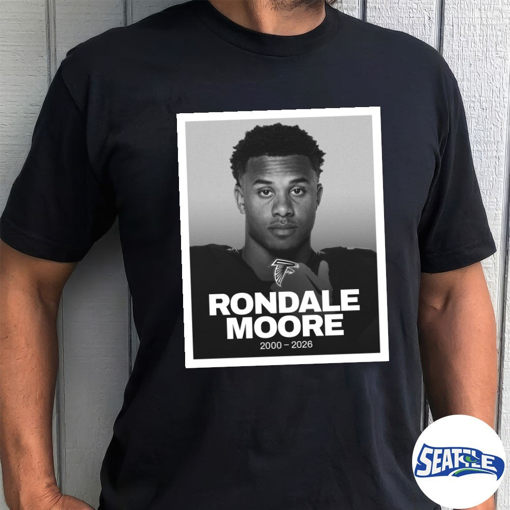 Rest in peace Rondale Moore 2000-2026 Atlanta Falcons shirt