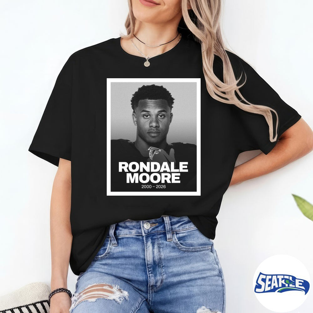 Rest in peace Rondale Moore 2000-2026 Atlanta Falcons shirt