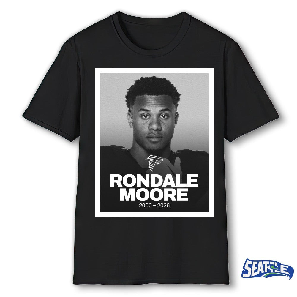 Rest in peace Rondale Moore 2000-2026 Atlanta Falcons shirt