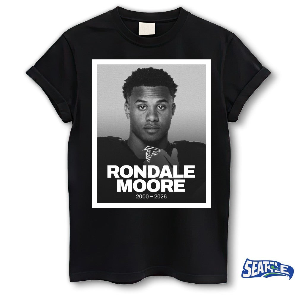 Rest in peace Rondale Moore 2000-2026 Atlanta Falcons shirt