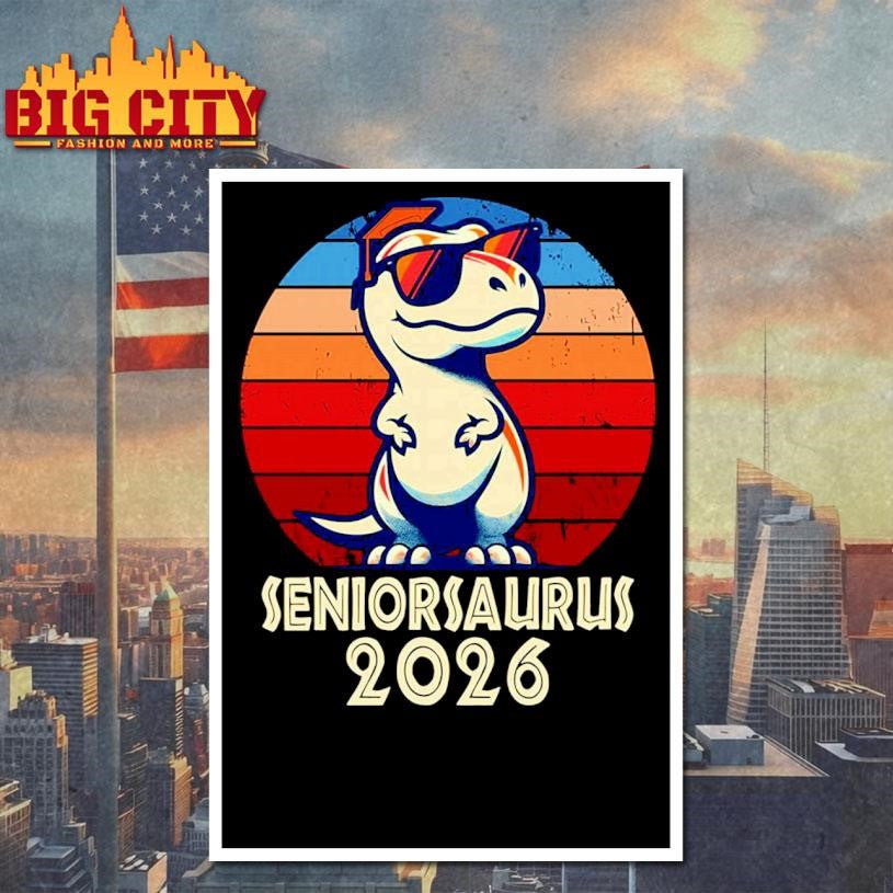Retro Class Of 2026  Funny Seniors Shirt