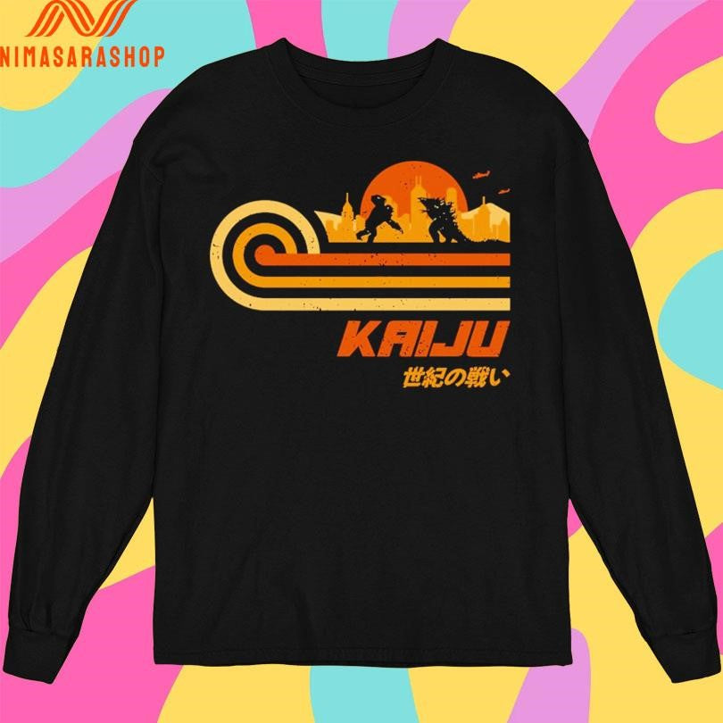 Retro Vintage Kaiju Battle Shirts