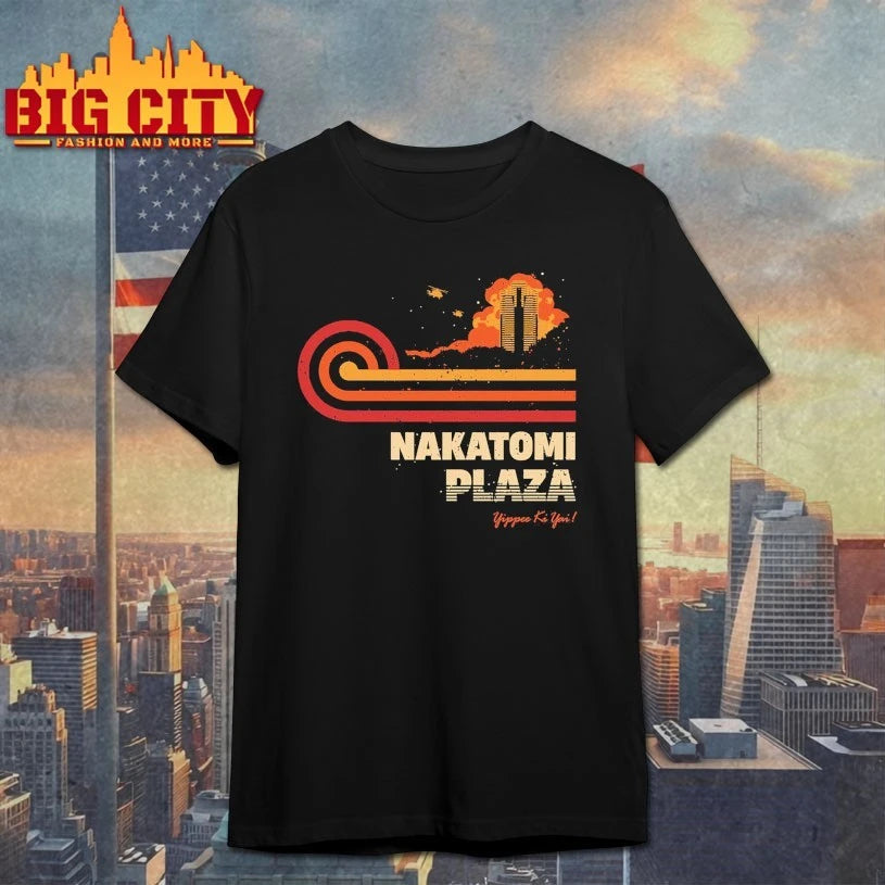 Retro Vintage Nakatomi Plaza shirt
