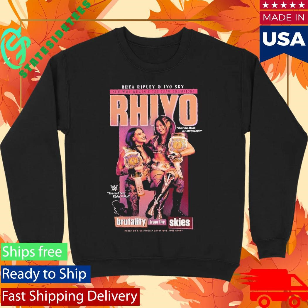 Rhea Ripley And Iyo Sky Rhiyo Tag Team Champions T-Shirt