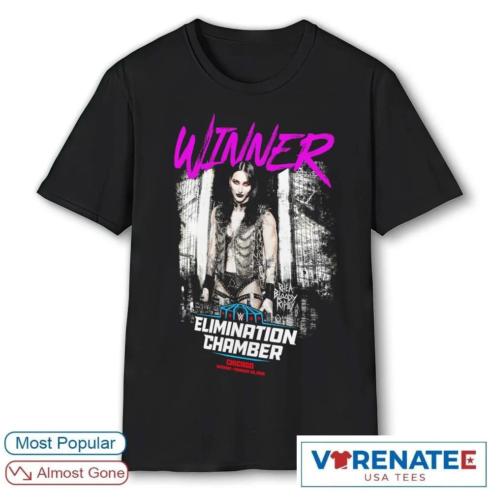 Rhea Ripley Elimination Chamber 2026 Women’s Match Winner February 28 2026 shirt