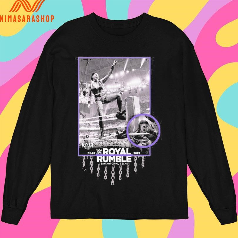 Rhea Ripley Royal Rumble San Antonio Texas 01 28 2023 Shirts