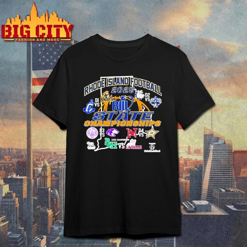 Rhode Island Interscholastic League Riil Football State Championships 2026 Shirt