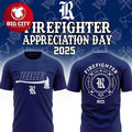 Rice Owls NCAA Firefighter Day Of Appreciation 2025 Two Sided Shirt
