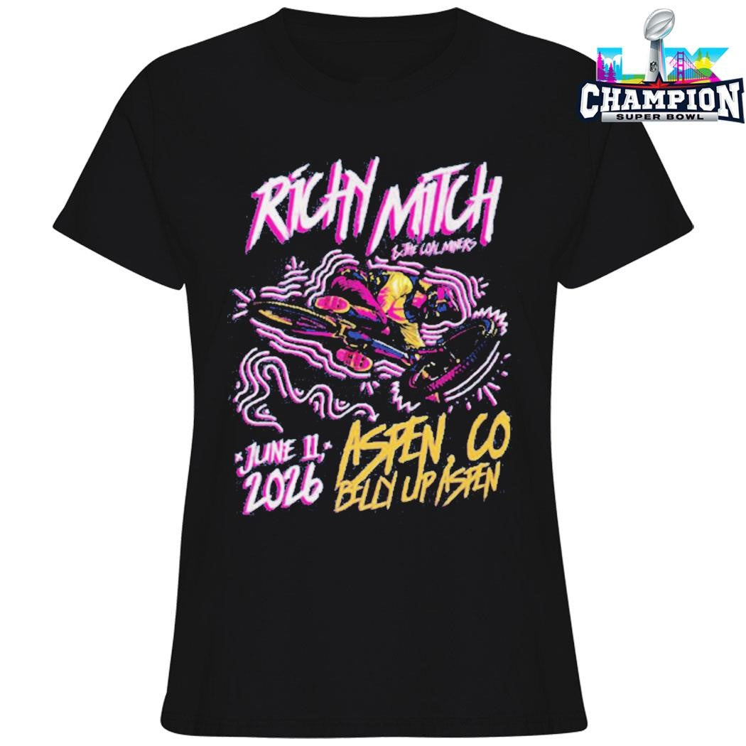 Richy Mitch And The Coal Miners Venue At Belly Up Aspen On June 11 2026 Aspen Co Shirt