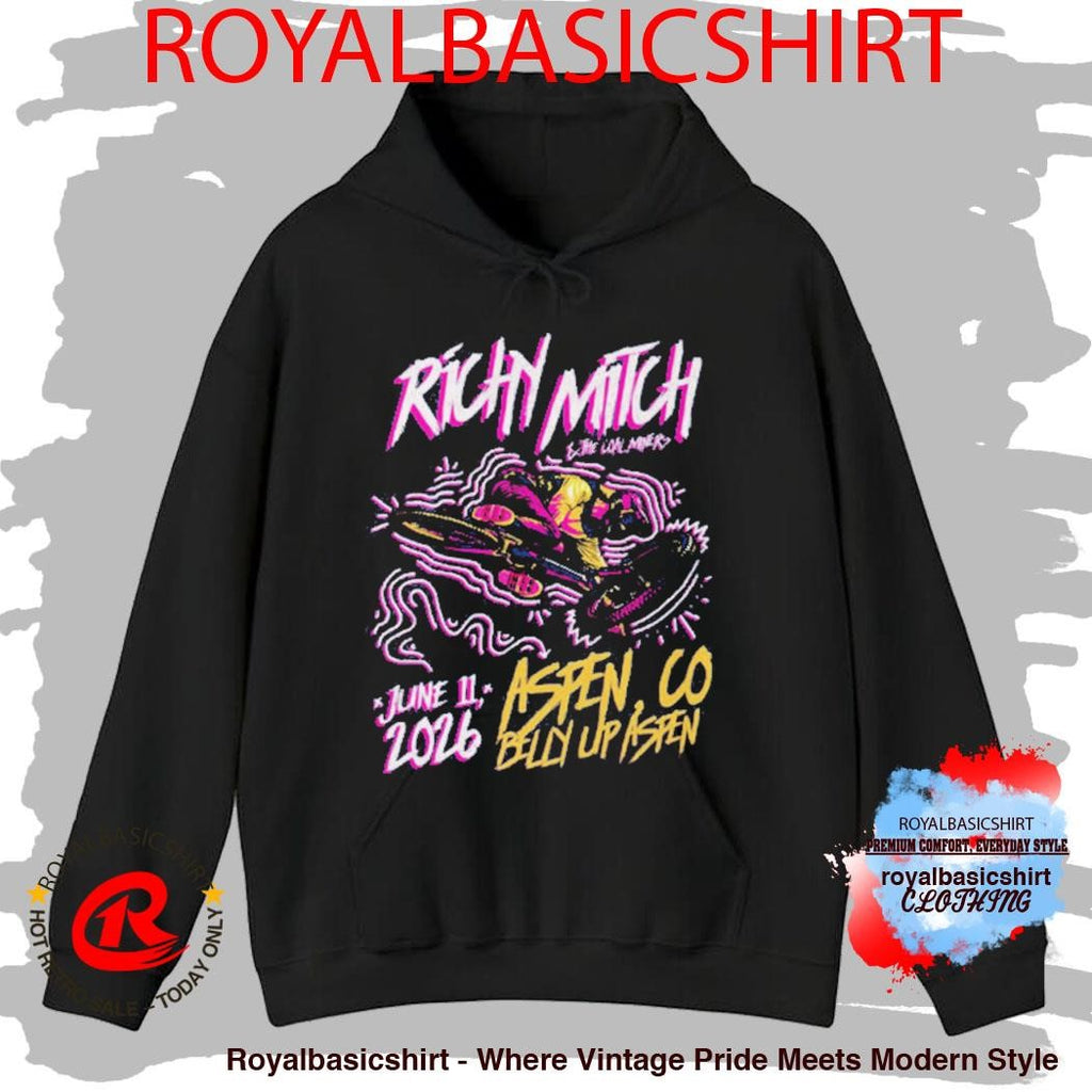 Richy Mitch And The Coal Miners Venue Tee At Belly Up Aspen On June 11 2026 Aspen CO Shirt