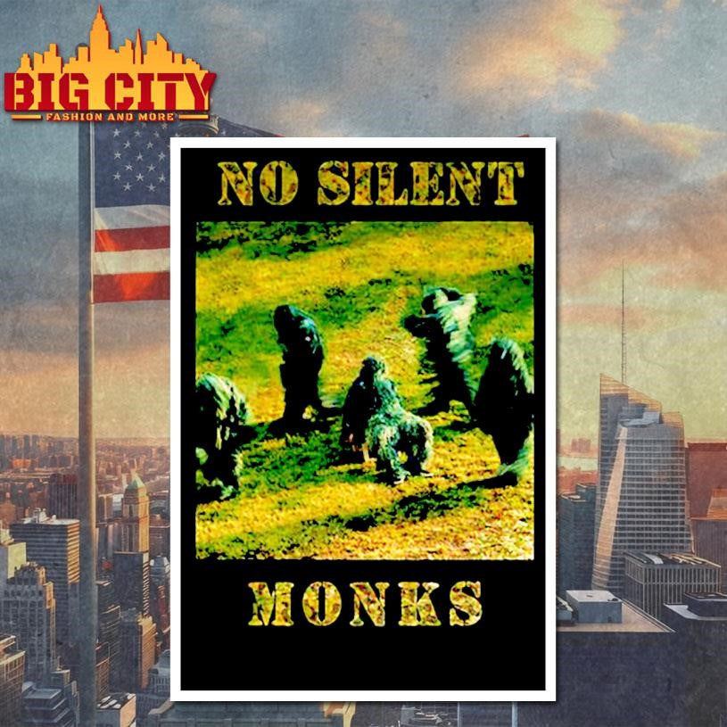 Richy Mitch &amp; The Coal Miners NO SILENT MONKS TEE Shirt