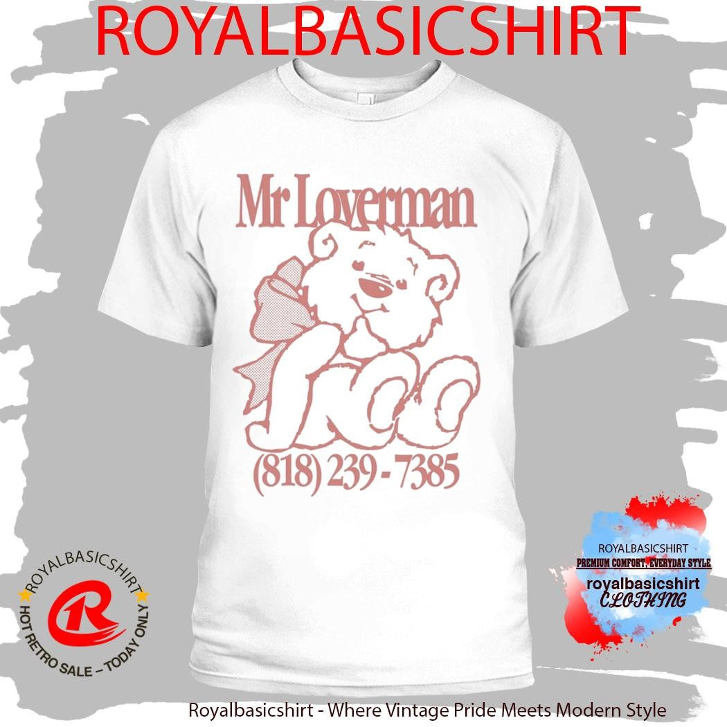 Ricky Montgomery Mr Loverman Shirt